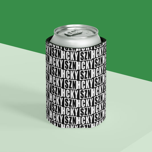 HCKY SZN AOP Can Cooler - Black