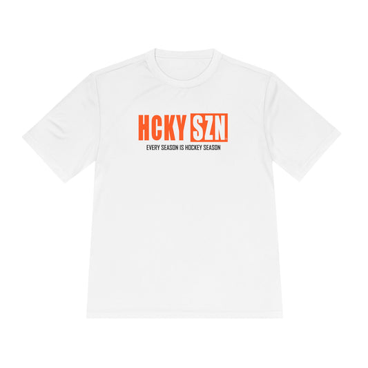 Every Season is HCKY SZN Performance Tee (Orange Logo) - Various Colors