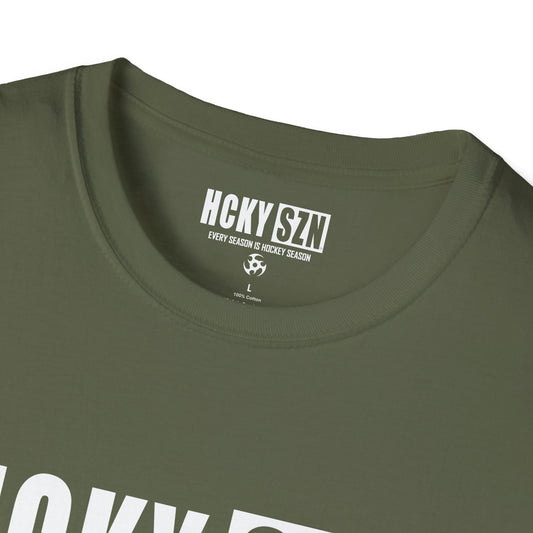 HCKY SZN Softstyle Tee Shirt (Olive Green)