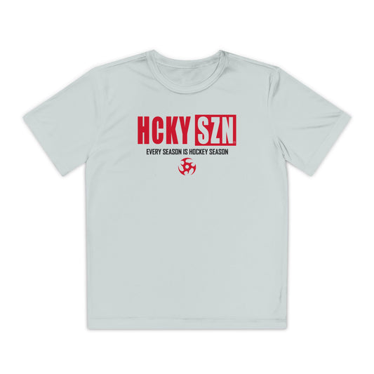 Every Season is HCKY SZN Youth Competitor Tee (Red Logo) - Various Colors