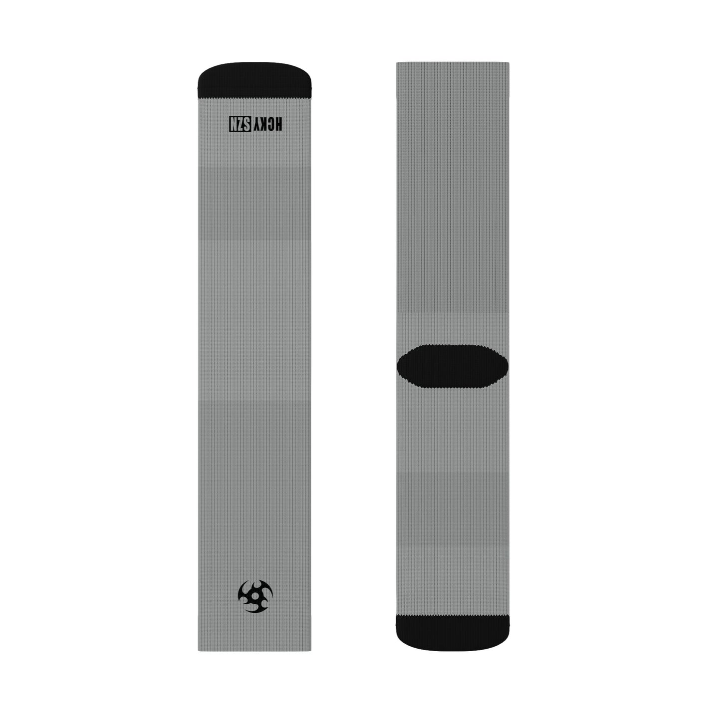 Comfort Crew Fleece Lined Hockey Socks (Grey)