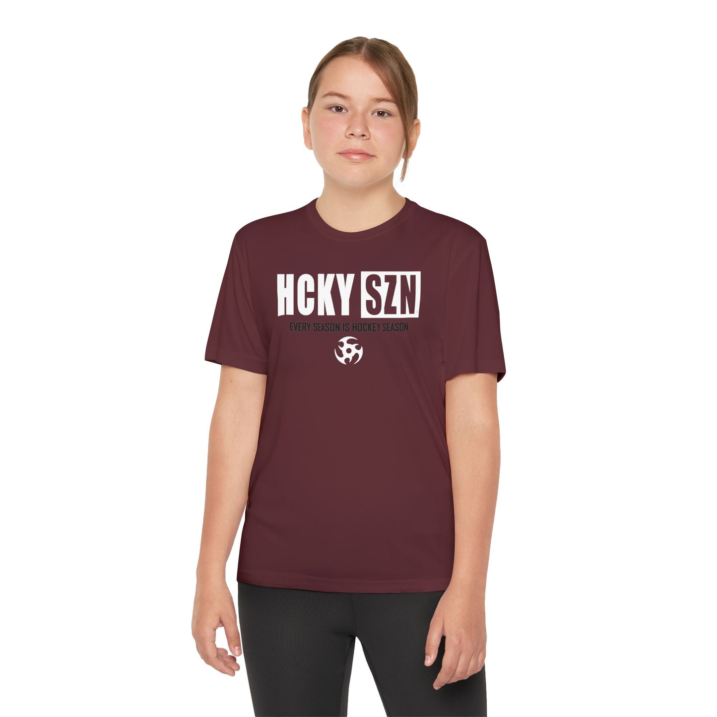 Every Season is HCKY SZN Youth Competitor Tee (White Logo) - Various Colors