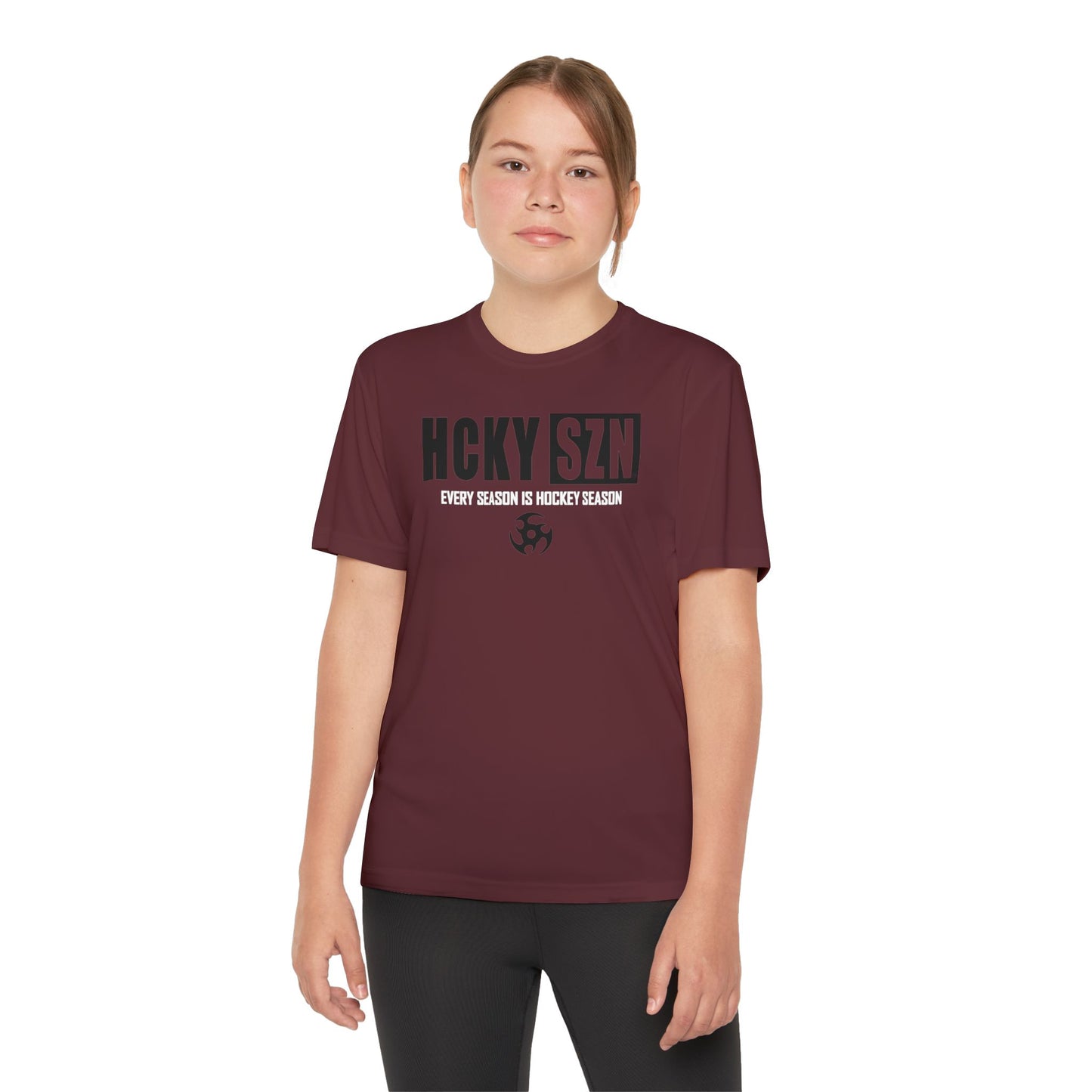 Every Season is HCKY SZN Youth Competitor Tee (Black Logo) - Various Colors