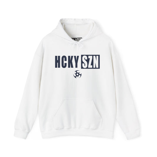 HCKY SZN (Navy Logo) Hooded Sweatshirt - Various Colors