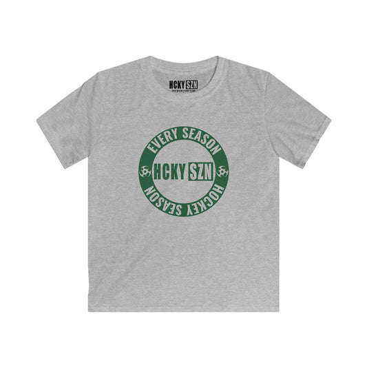 Youth Circle SZN Softstyle Tee (Forest Logo) - Various Colors