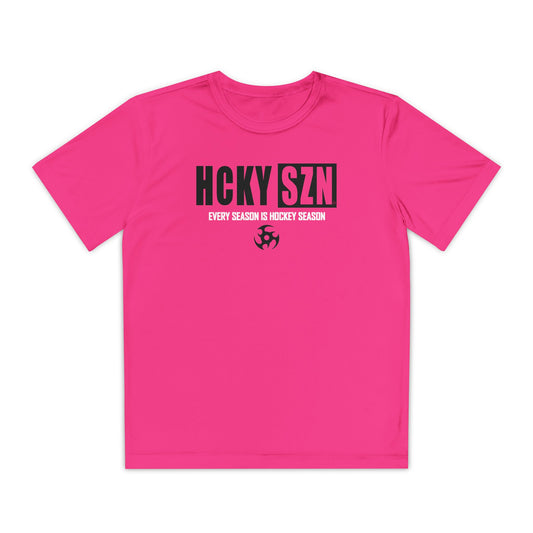 Every Season is HCKY SZN Youth Competitor Tee (Black Logo) - Various Colors