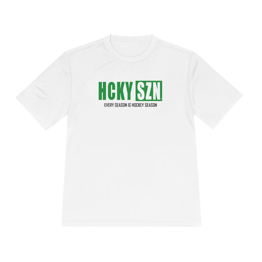 Every Season is HCKY SZN Performance Tee (Green Logo) - Various Colors