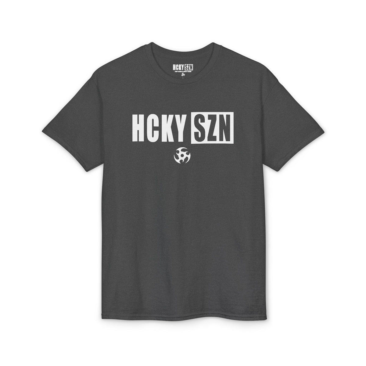 HCKY SZN Simple Star DryBlend Tee Shirt (White Logo) - Various Colors