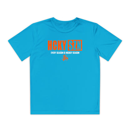 Every Season is HCKY SZN Youth Competitor Tee (Orange Logo) - Various Colors