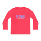 Every Season is HCKY SZN Youth Competitor Long Sleeve Tee (Lavender Logo) - Various Colors