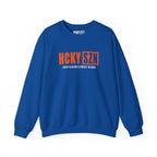 HCKY SZN Crewneck Sweatshirt (Orange Logo) - Various Colors