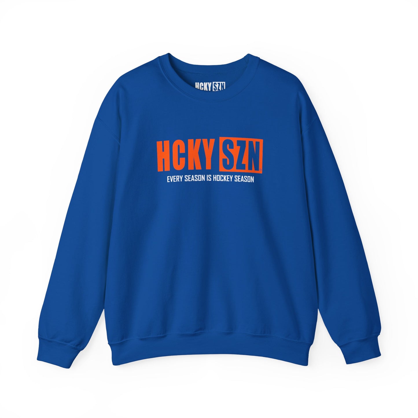 HCKY SZN Crewneck Sweatshirt (Orange Logo) - Various Colors