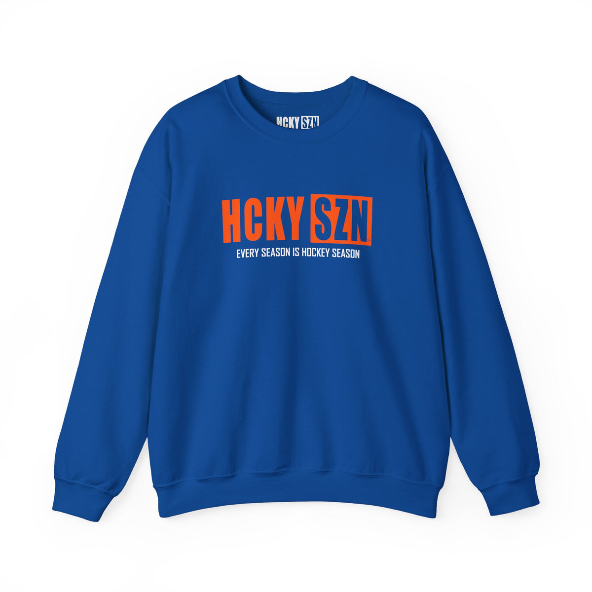 HCKY SZN Crewneck Sweatshirt (Orange Logo) - Various Colors