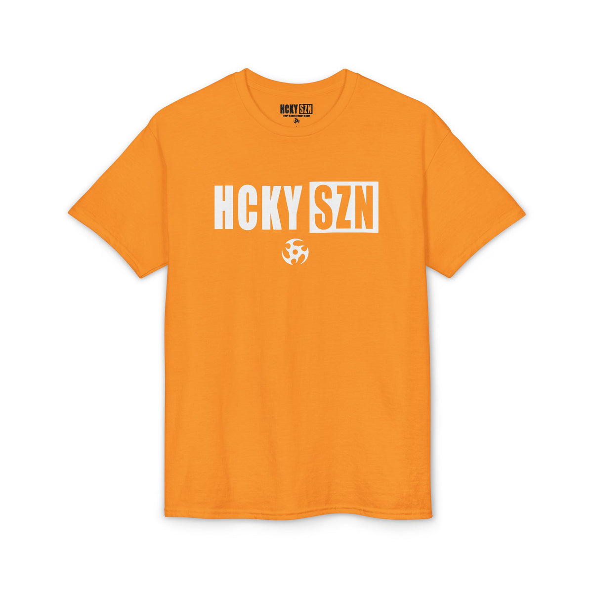HCKY SZN Simple Star DryBlend Tee Shirt (White Logo) - Various Colors