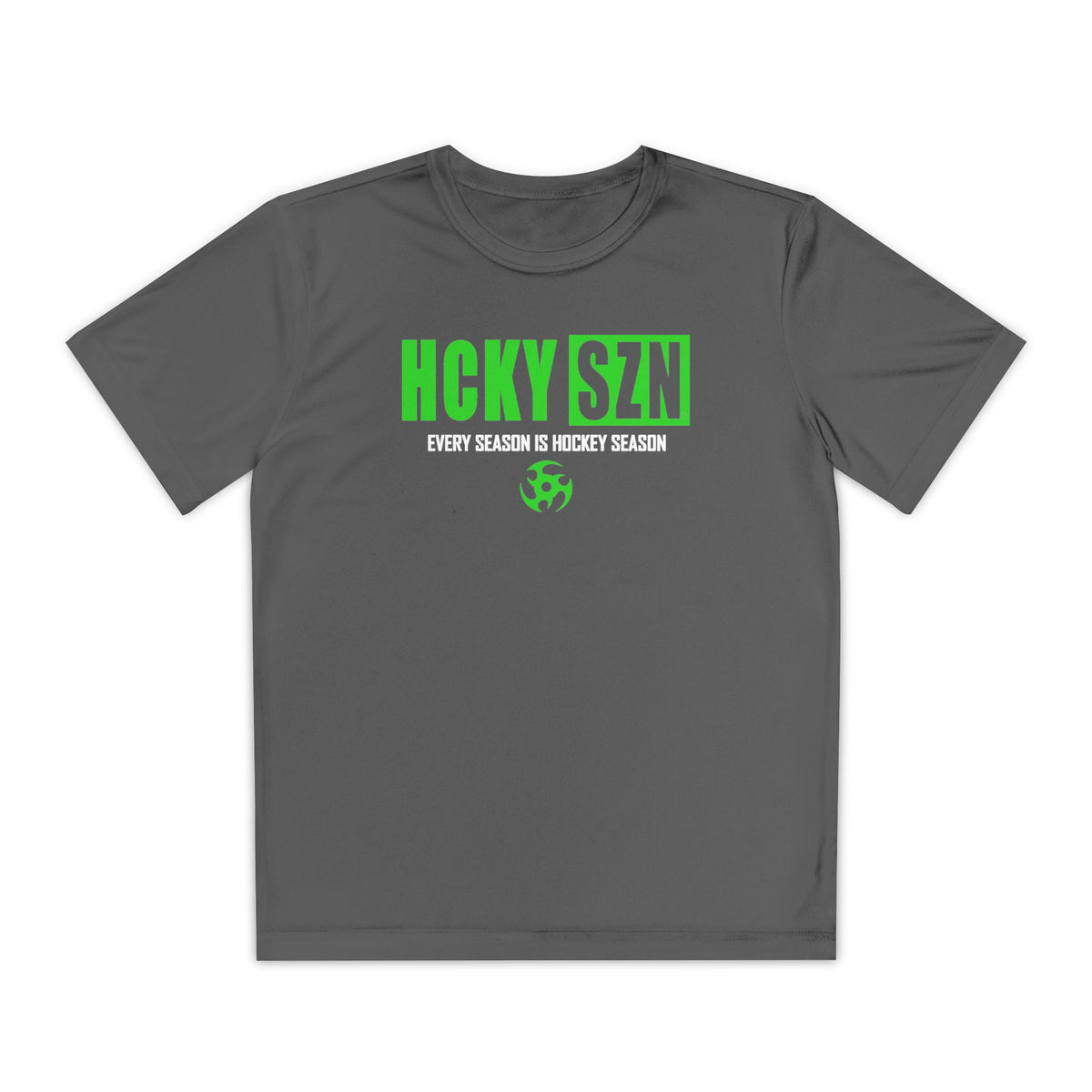 Every Season is HCKY SZN Youth Competitor Tee (Lime Logo) - Various Colors