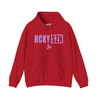 HCKY SZN (Lavender Logo) Hooded Sweatshirt - Various Colors