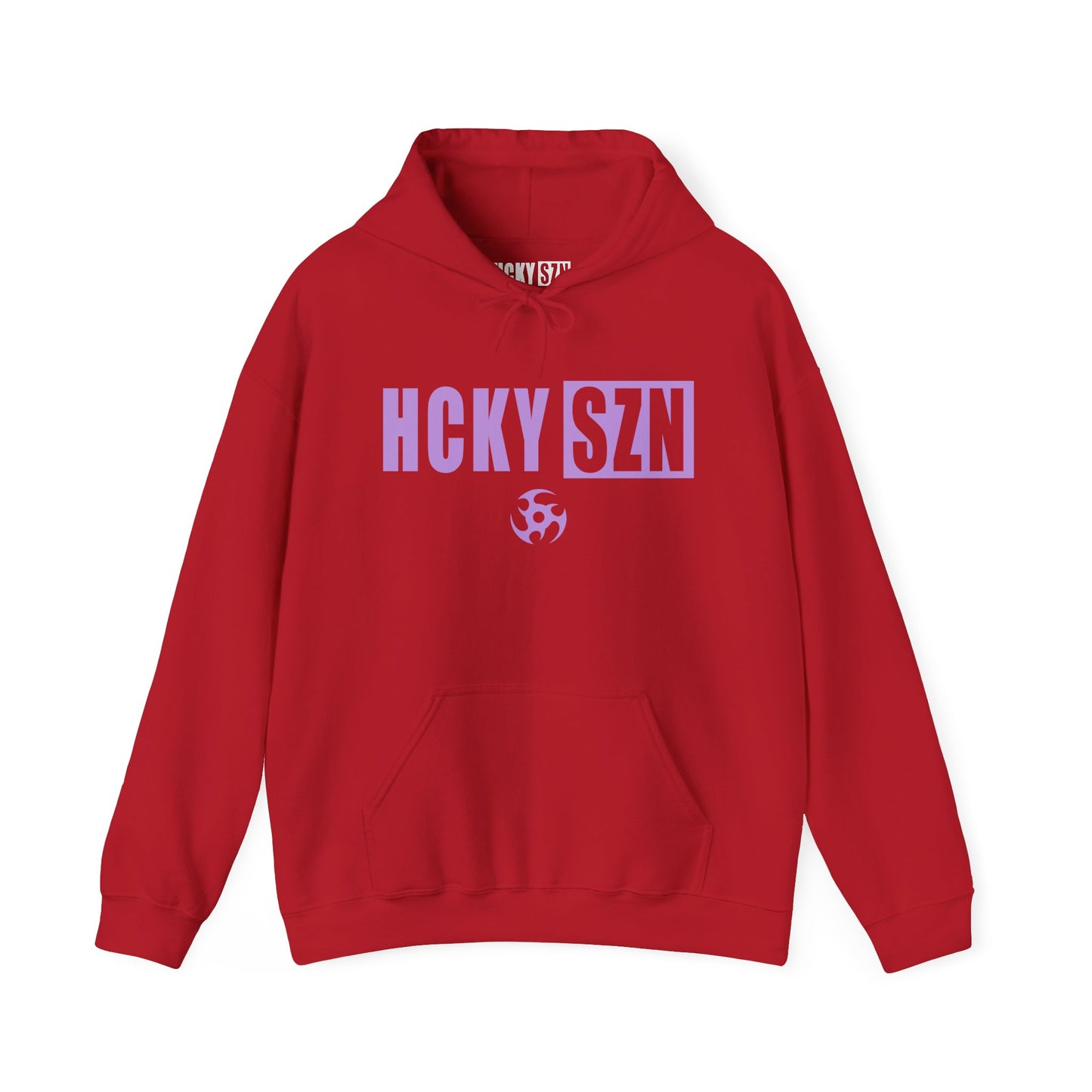 HCKY SZN (Lavender Logo) Hooded Sweatshirt - Various Colors