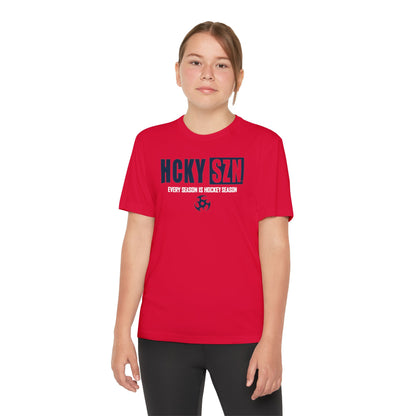 Every Season is HCKY SZN Youth Competitor Tee (Navy Logo) - Various Colors