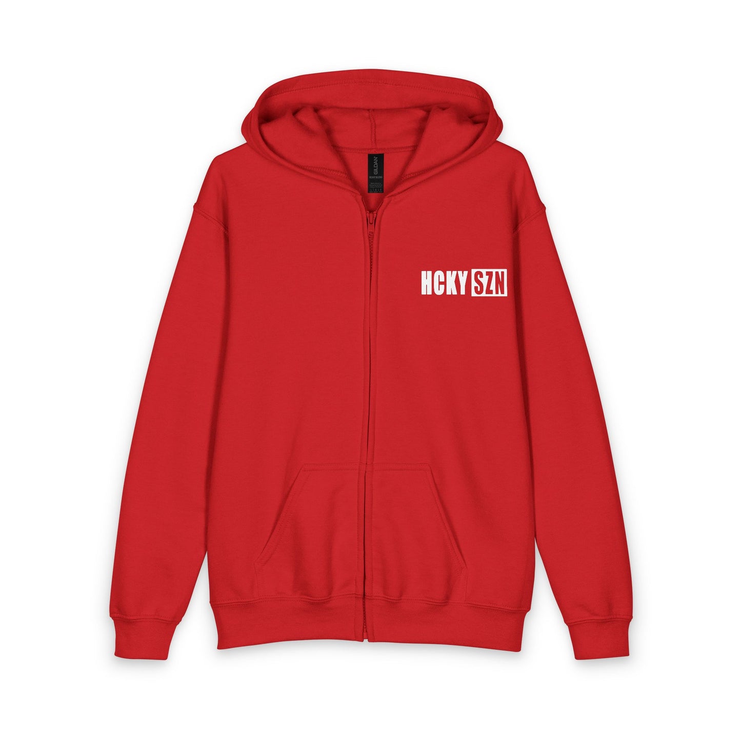 Youth Every Season Full Zip Hoodie (Red)