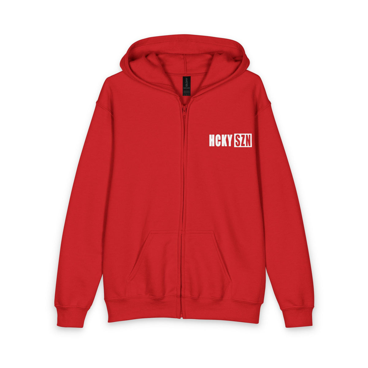Youth Every Season Full Zip Hoodie (Red)