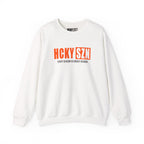 HCKY SZN Crewneck Sweatshirt (Orange Logo) - Various Colors