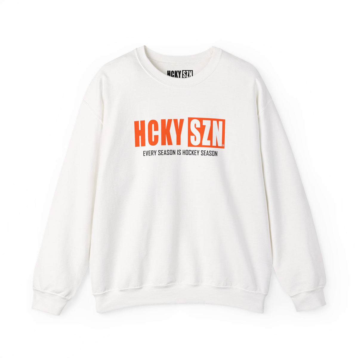 HCKY SZN Crewneck Sweatshirt (Orange Logo) - Various Colors
