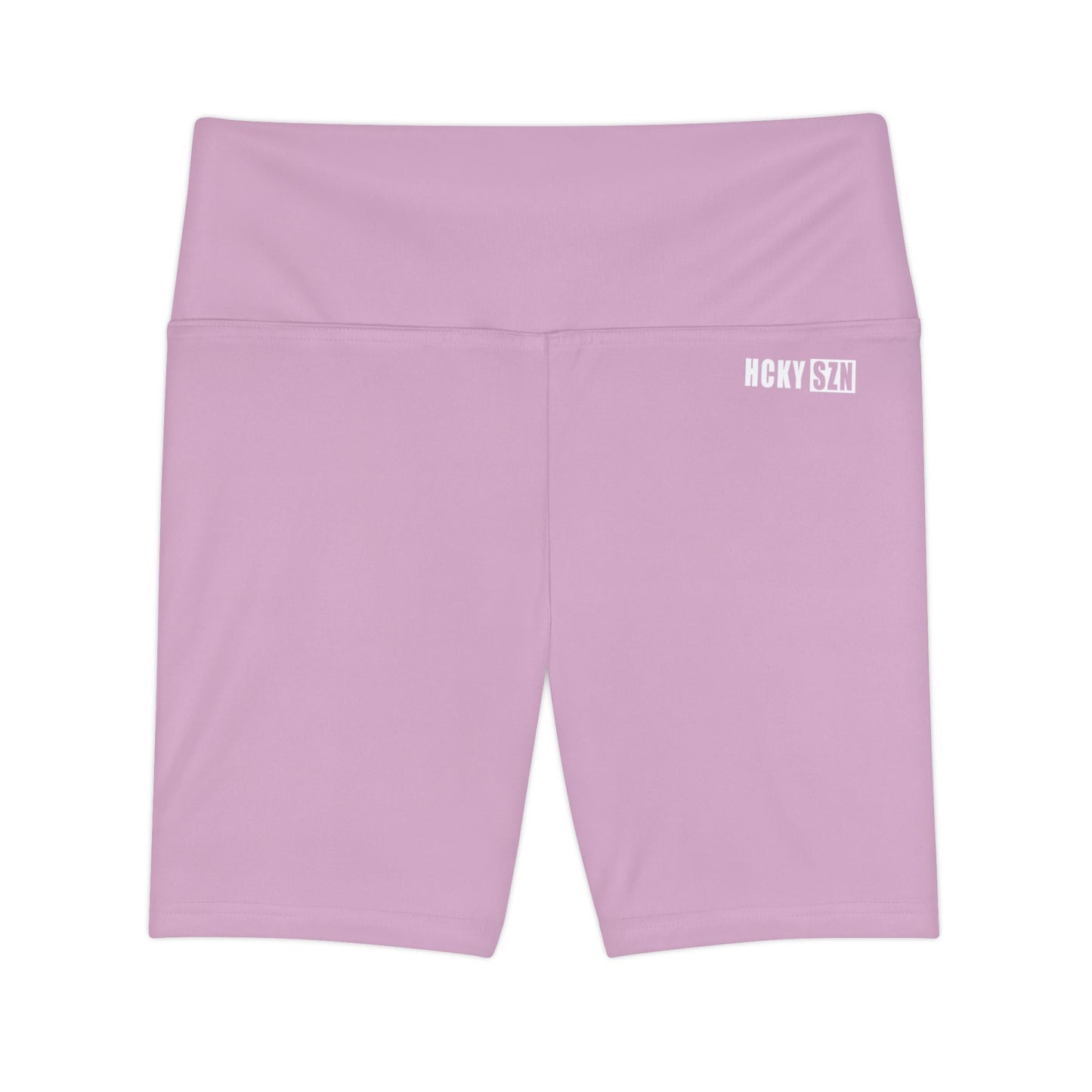 HKY SZN High Waisted Workout Shorts (Dusty Pink)