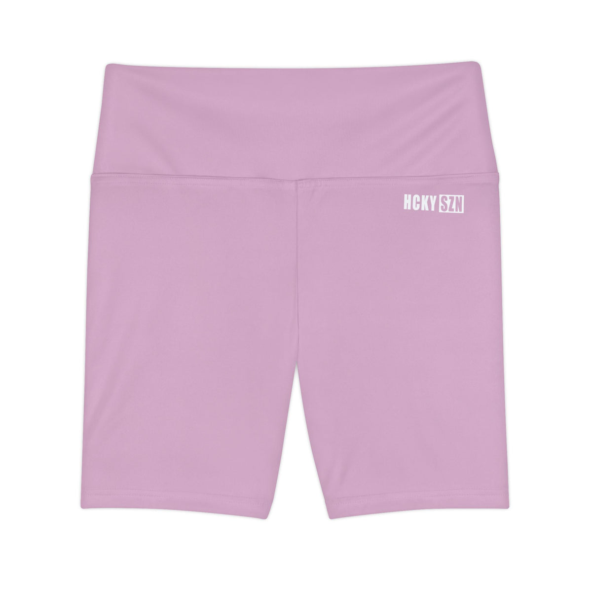 HKY SZN High Waisted Workout Shorts (Dusty Pink)
