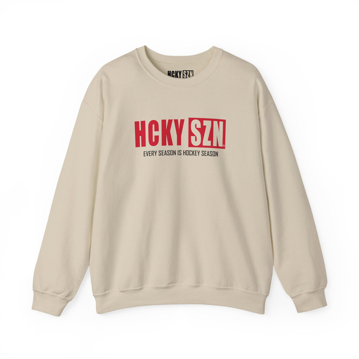 HCKY SZN Crewneck Sweatshirt (Red Logo) - Various Colors