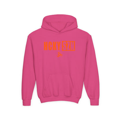 Youth HCKY SZN (Orange Logo) Hooded Sweatshirt - Various Colors