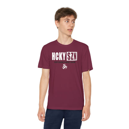 Every Season is HCKY SZN Youth Competitor Tee (White Logo) - Various Colors