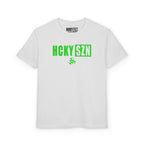 Youth HCKY SZN DryBlend Tee Shirt (Lime Logo) - Various Colors