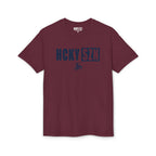 HCKY SZN Simple Star DryBlend Tee Shirt (Navy Logo) - Various Colors