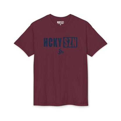 HCKY SZN Simple Star DryBlend Tee Shirt (Navy Logo) - Various Colors