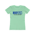 Every Season Is Hockey Season Women's Boyfriend Tee (Royal Blue Logo) - Various Colors