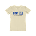 Every Season Is Hockey Season Women's Boyfriend Tee (Royal Blue Logo) - Various Colors