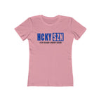 Every Season Is Hockey Season Women's Boyfriend Tee (Royal Blue Logo) - Various Colors