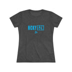 Women’s Hockey Vibe Triblend Tee (Sky Blue Logo)