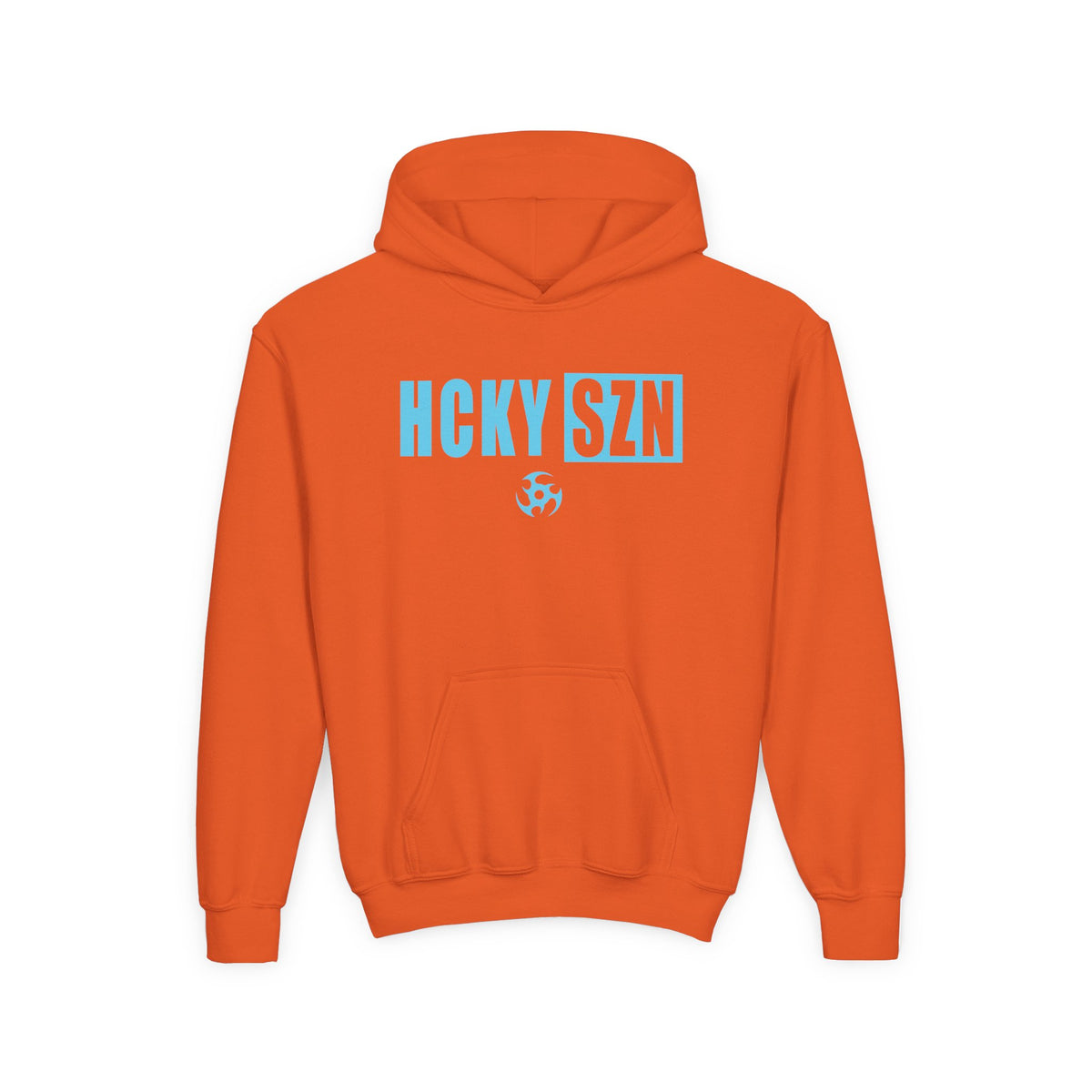 Youth HCKY SZN (Sky Blue Logo) Hooded Sweatshirt - Various Colors