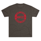 HCKY SZN Circle Logo TriBlend Tee Shirt (Red) - Various Colors