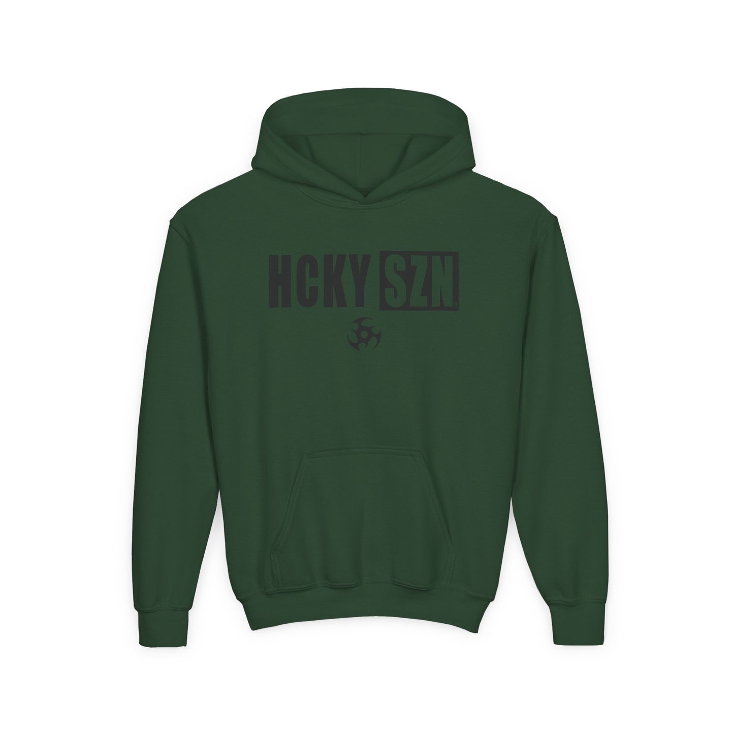 Youth HCKY SZN (Black Logo) Hooded Sweatshirt - Various Colors