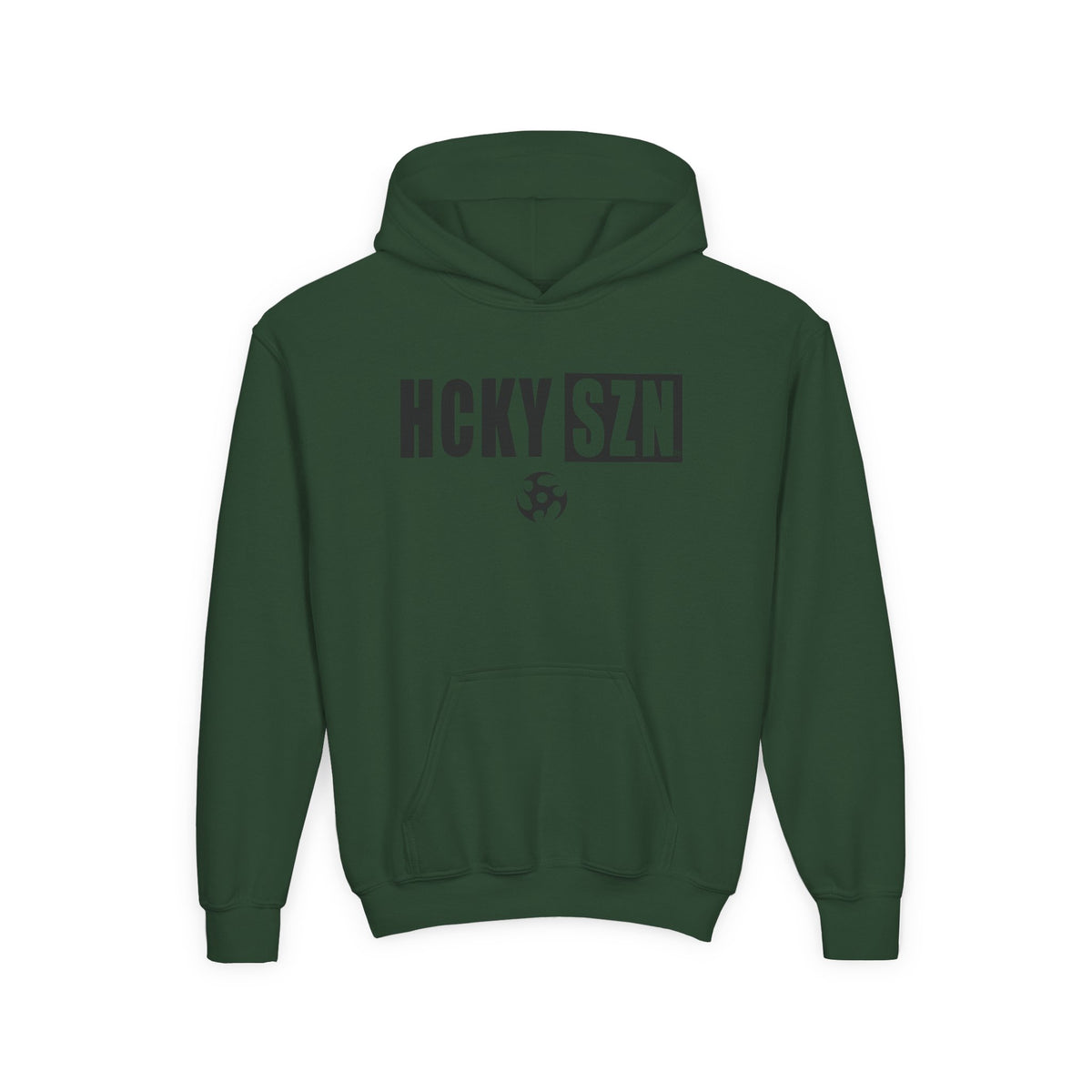 Youth HCKY SZN (Black Logo) Hooded Sweatshirt - Various Colors