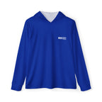 HCKY SZN Signature Logo Performance Warmup Hoodie (Blue/White)