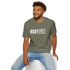 HCKY SZN Softstyle Tee Shirt (Heather Military Green)