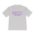 HCKYSZN (Hustle Hit) Adult Performance Tee - Silver/Lavender/Black