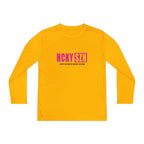 Every Season is HCKY SZN Youth Competitor Long Sleeve Tee (Hot Pink Logo) - Various Colors