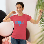 Women’s Hockey Vibe Triblend Tee (Sky Blue Logo)