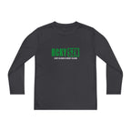 Every Season is HCKY SZN Youth Competitor Long Sleeve Tee (Green Logo) - Various Colors