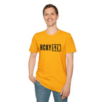 HCKY SZN Softstyle Tee Shirt (Gold)