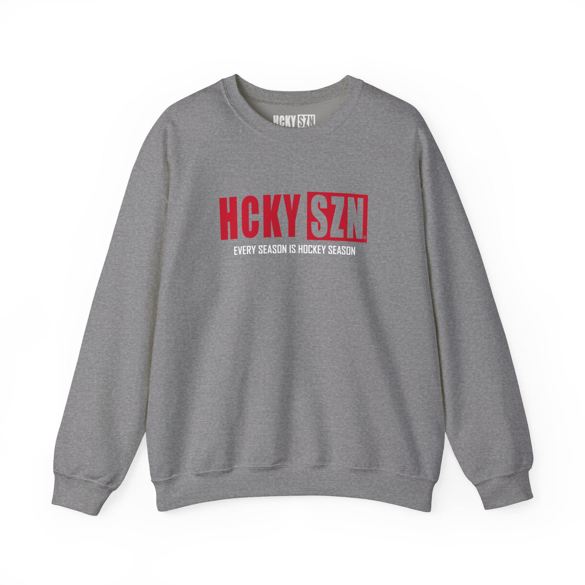 HCKY SZN Crewneck Sweatshirt (Red Logo) - Various Colors